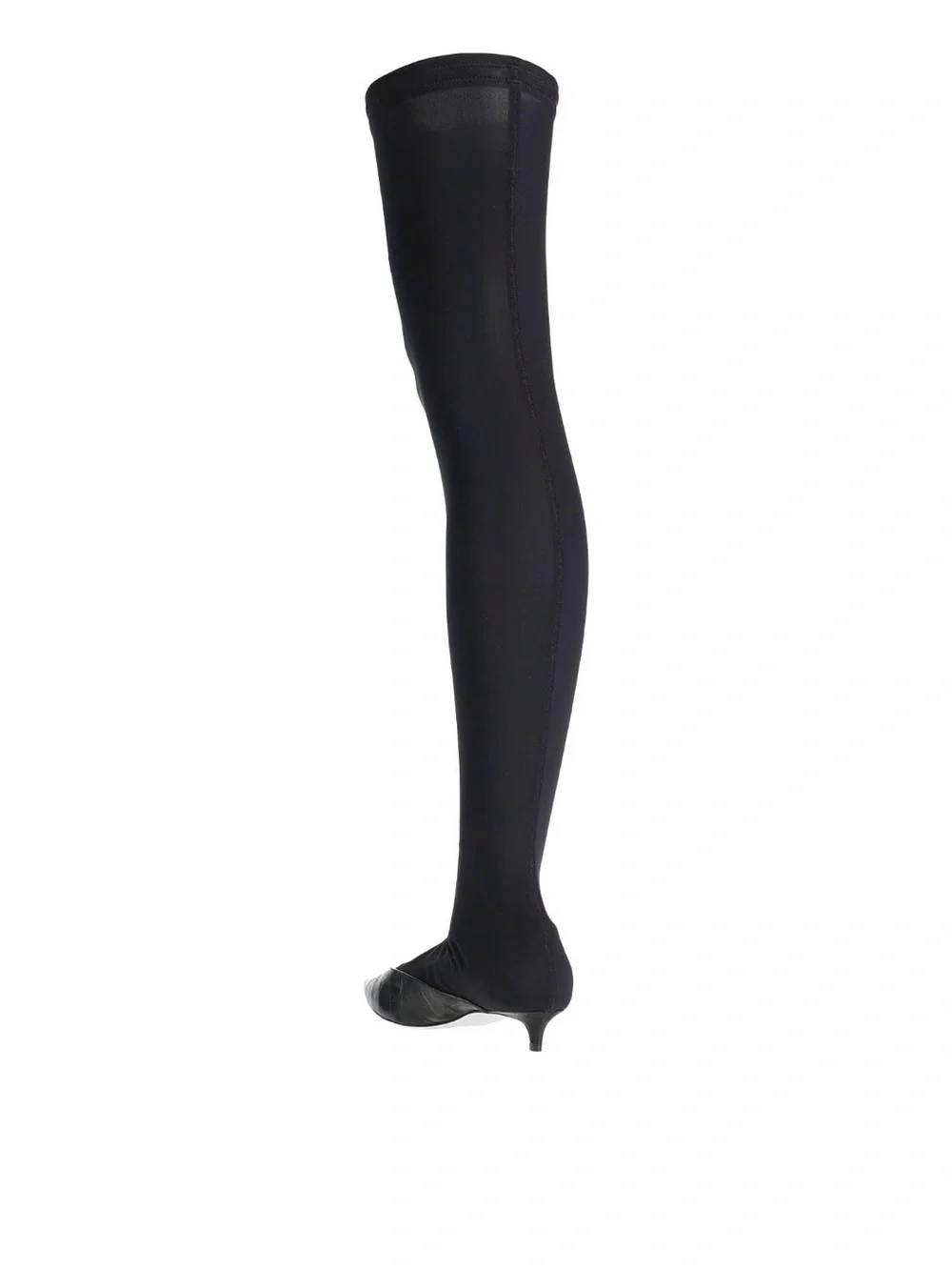 Givenchy Black Over-the-Knee Stretch Boots